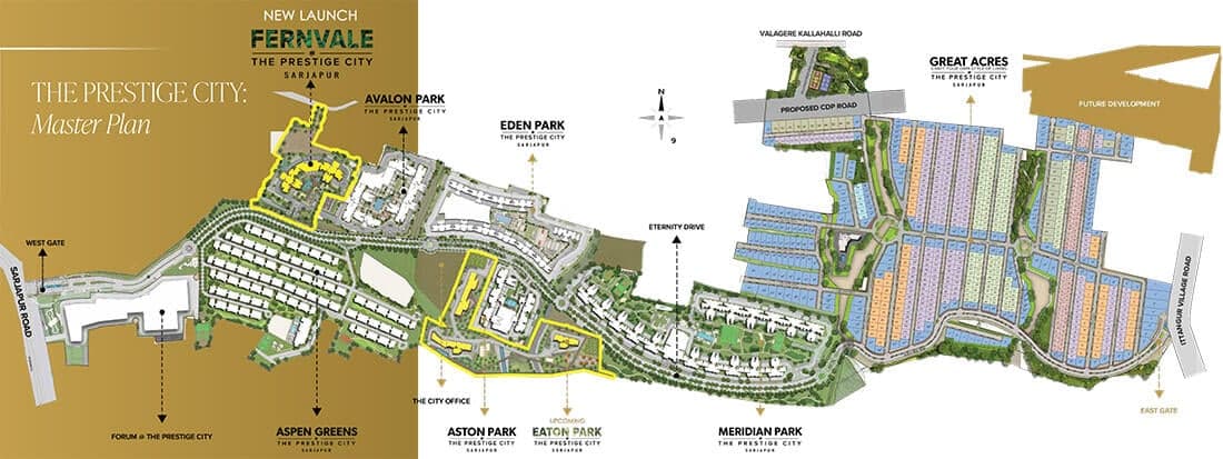 Eaton Park at Prestige City view 2