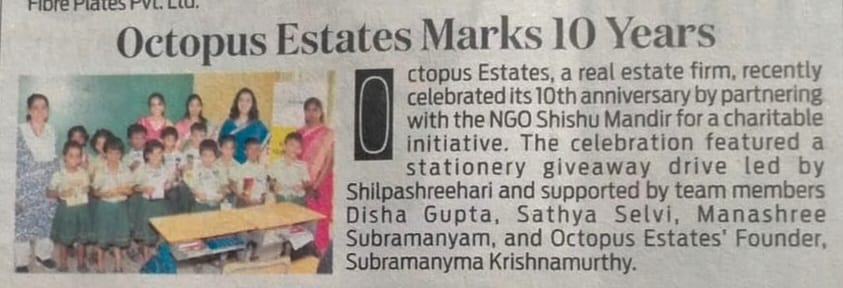 The New Indian Express newspaper clipping